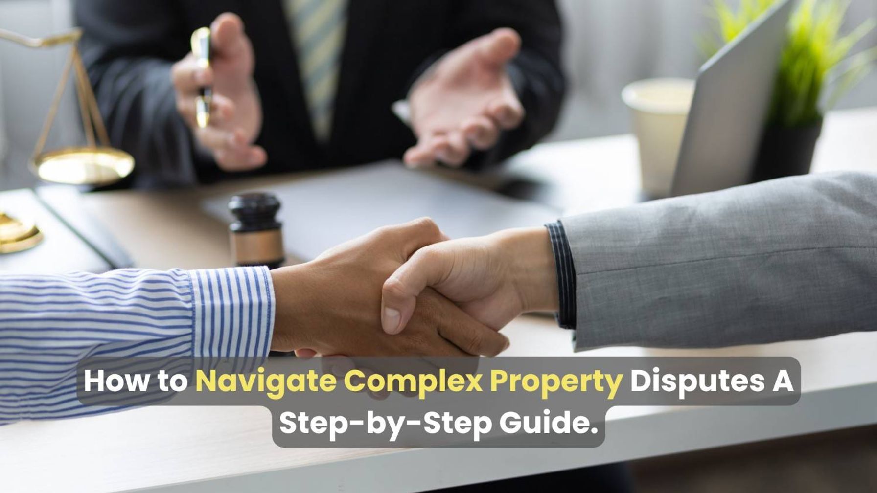 Step-by-step guide to handling property disputes