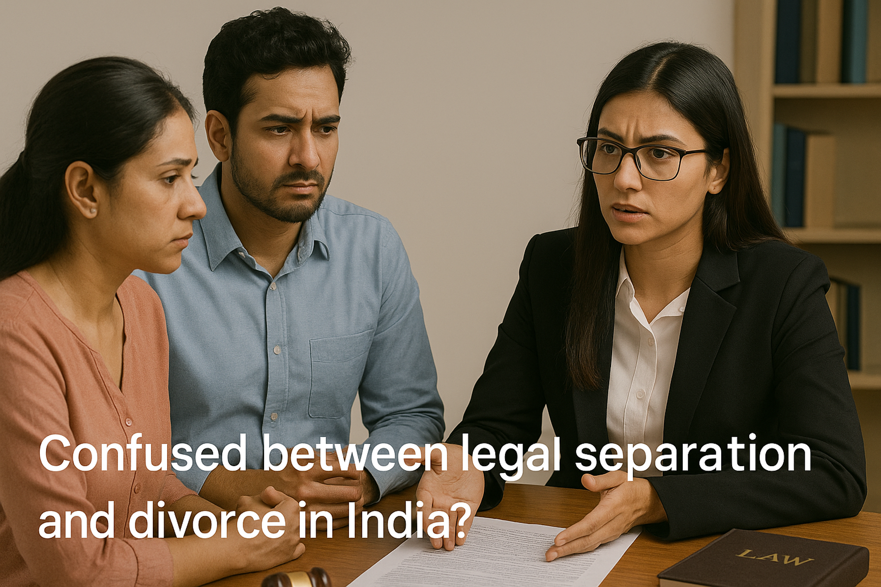 Legal separation vs. divorce in India explained